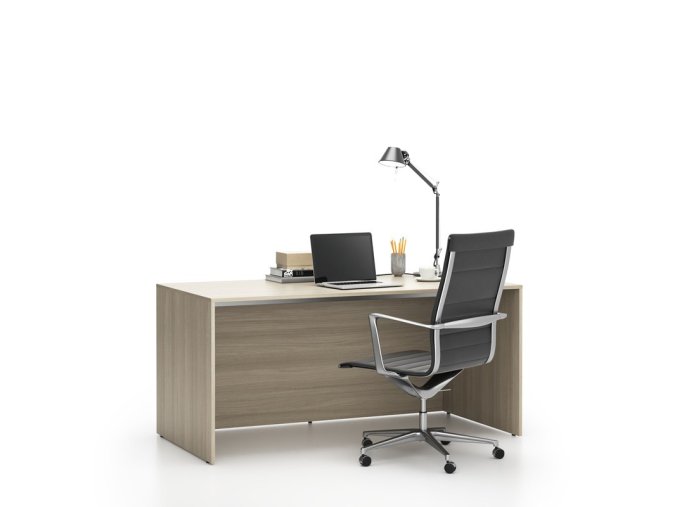 kancelarsky psaci stul segment 162x80 cm dub prirodni 86168