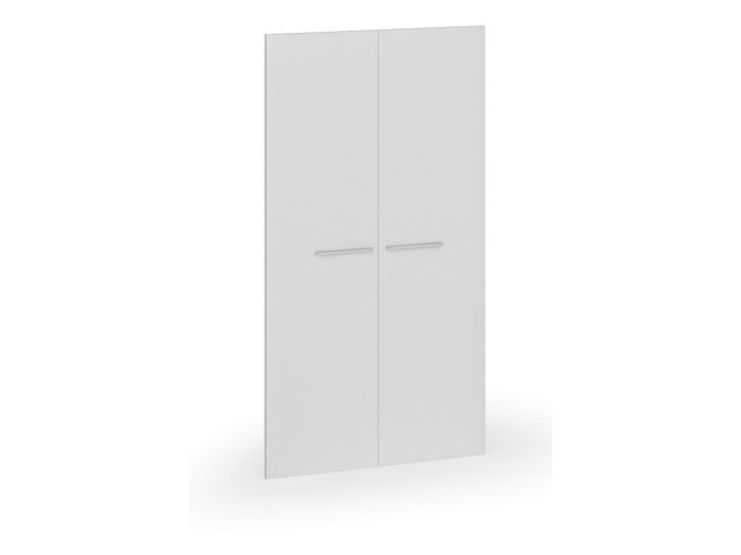 Křídlové dveře PRIMO, pár, výška 1393 mm, bílá