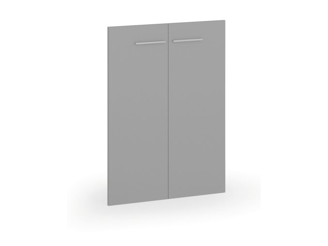 Křídlové dveře PRIMO, pár, výška 1042 mm, šedá