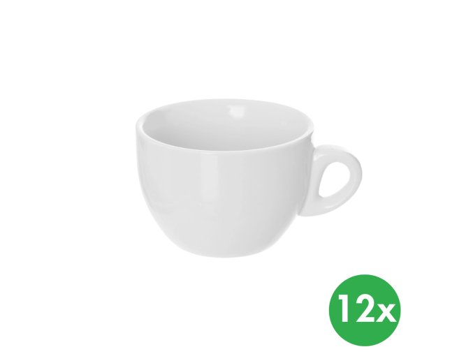 Hrnek MONA Cappuccino, 0,21 l, porcelán, 12 ks