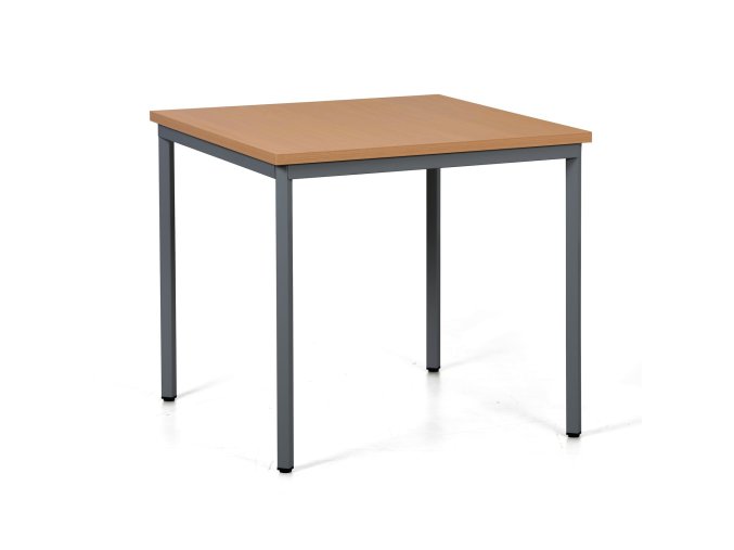 jidelni stul trivia 80x80 cm tmave seda podnoz buk 92238