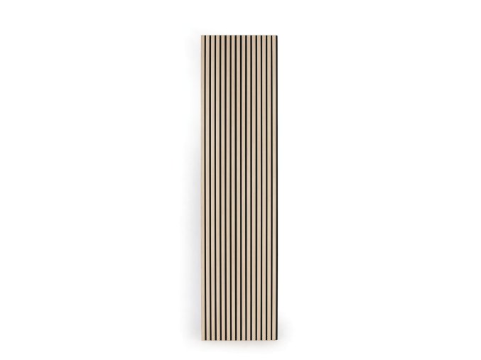 Dřevěný akustický panel, 2400 x 600 mm, dub sonoma