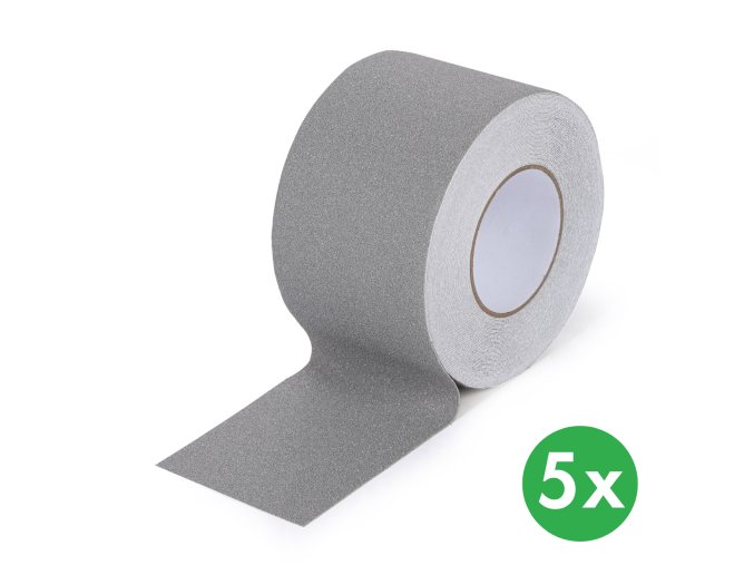 protiskluzova paska jemne zrno 100 mm x 18 3 m baleni 5 ks seda 116732