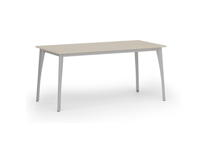 jednaci kancelarsky stul primo omega 160x80 cm seda podnoz briza 108589