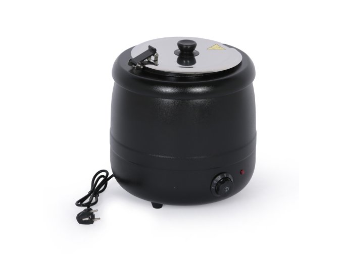 elektricky kotlik na polevku 10 l 340 x 360 mm cerny 112063