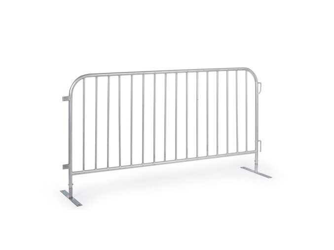 mobilni kovova zabrana s nohami 2200 x 1100 mm 115863