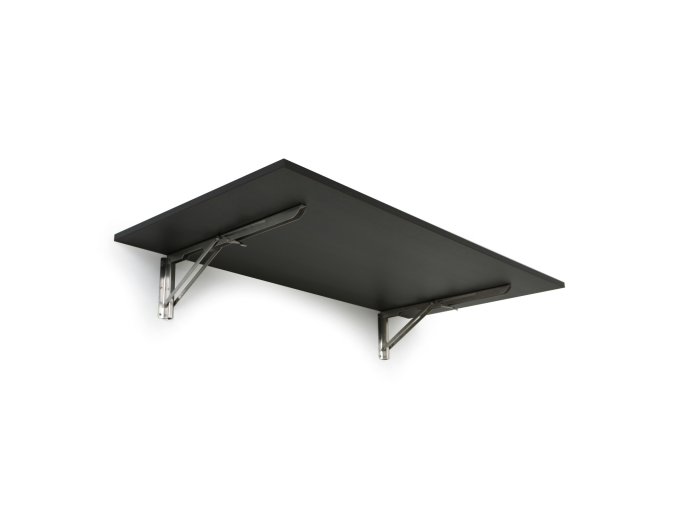 Sklápěcí stůl na zeď, 120x60 cm, nosnost 30 kg, wenge