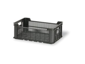 Plastové přepravky na zeleninu a ovoce, OZS 30-15, 600 x 400 x 220 mm