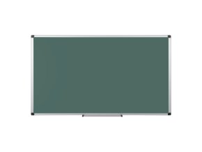 Zelená školní keramická popisovací tabule na zeď, magnetická, 2000 x 1000 mm