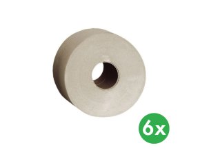 toaletni papir jednovrstvy prirodni role 230 m 6 ks 115617