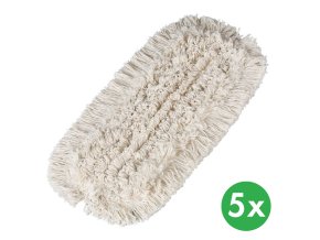 Plochý mop na podlahu - kombinovaný, 41,5 x 14 cm (5 ks)