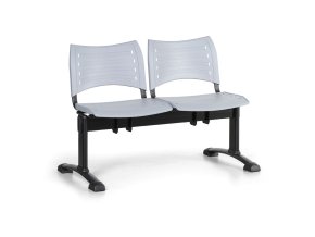 plastova lavice do cekaren visio 2 sedak seda cerne nohy 24376