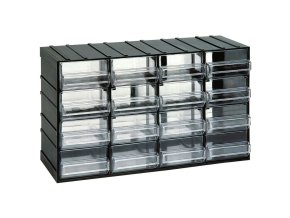 modulova skrinka se zasuvkami 382 x 148 x 230 mm 16 zasuvek 2108