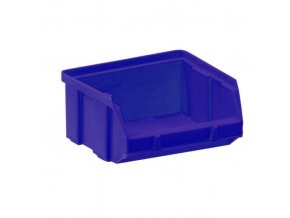 Plastové boxy BASIC, 100 x 95 x 50 mm, 70 ks, modré