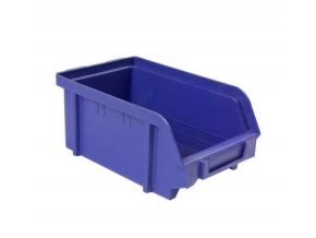 Plastové boxy BASIC, 103 x 166 x 73 mm, 36 ks, modré