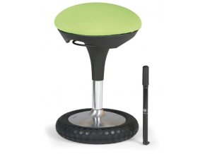 Zdravotní balanční židle HOVER, zelená