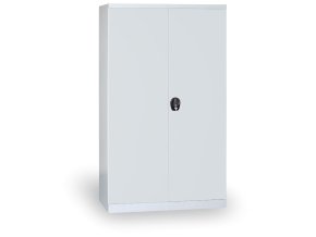 plechova dilenska skrin demontovana 1800 x 1200 x 500 mm 4 police 9311
