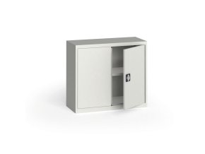 plechova policova skrin na naradi kovona 800 x 950 x 400 mm 1 police seda seda 12883