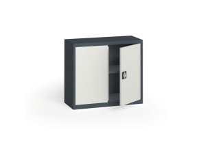 plechova policova skrin na naradi kovona 800 x 950 x 400 mm 1 police antracit seda 12856