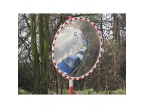 Dopravní vypouklé zrcadlo kruhové, venkovní, průměr 1200 mm