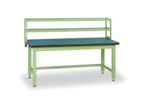 Přídavné police na nářadí pro pracovní stoly do dílny GL, 2 police, nosnost 40 kg, 1800 x 300 x 450 mm