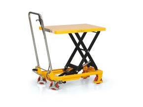 Pojezdový hydraulický zvedací stůl TF, nosnost 150 kg, zdvih 720 mm