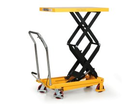 Pojezdový hydraulický zvedací stůl TFD, nosnost 700 kg, zdvih 1500 mm