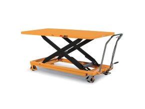 Pojezdový hydraulický zvedací stůl TG, nosnost 1000 kg, zdvih 1360 mm
