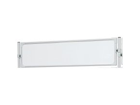 Oboustranná bílá popisovací tabule pro paravany TM, 1200 x 1800 mm