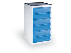 pristavny dilensky zasuvkovy kontejner na naradi gd 6 zasuvek 1100 x 570 x 590 mm modra 3457