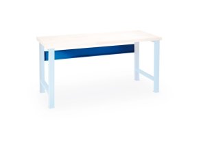 Spojovací lišta k pracovním stolům do dílny GD, 1500 mm, modrá