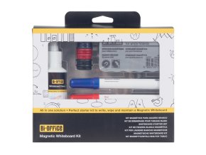 Sada pro bílé magnetické popisovací tabule, s magnety
