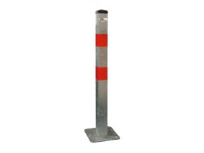 parkovaci zabrana zahrazovaci sloupek nesklopny k zakotveni pozink 675