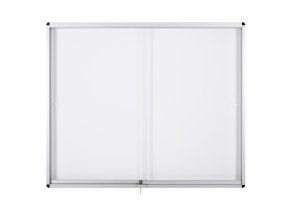 vnitrni vitrina s posuvnymi dvermi bila magneticka 967 x 706 mm 28511