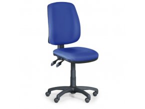 Kancelářská židle ATHEUS bez područek, modrá