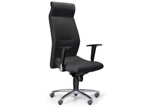 kozene kancelarske kreslo mega prava kuze cerne 113762