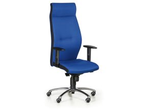 dispecerske zatezove kreslo mega plus modra 15083
