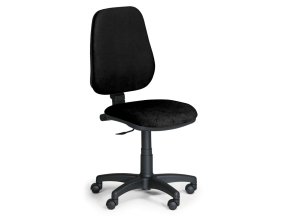 Kancelářská židle COMFORT PK, bez područek, černá
