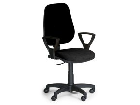 kancelarska zidle comfort pk s podruckami cerna 13769