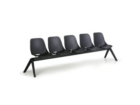plastova lavice do cekaren monoshell 5 sedak cerna 104537