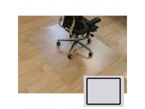 Podložka pod židli na hladké podlahy - Polykarbonát, obdélník, 1340 x 1200 mm