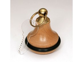 drevena klicenka s gumou prirodni 3982