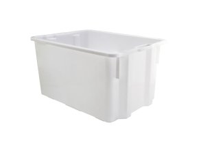 zasouvaci a stohovaci prepravka bila 630 x 440 x 340 mm 7513