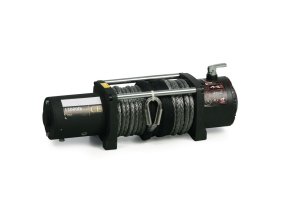 Elektrický lanový naviják 12000 24 V - ocelové lano