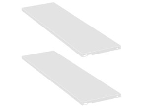 kovova police pro element system 800 x 350 mm bila baleni 2 ks 52974