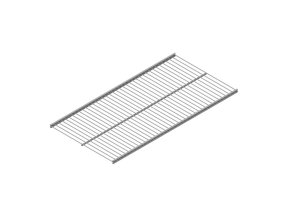 Drátěná police pro ELEMENT SYSTEM, 800 x 400  mm, šedá