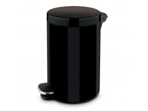 Nášlapný odpadkový koš, 3 L, lakovaný černý