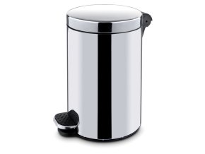 naslapny odpadkovy kos 20 l nerez leskly plynule zavirani 13002