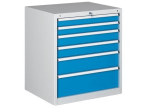 dilenska zasuvkova skrin na naradi wl bl 6 zasuvek 723 x 580 x 800 mm 23132