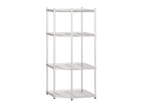 rohovy drateny regal 1500 x 680 x 680mm 4 police 10519